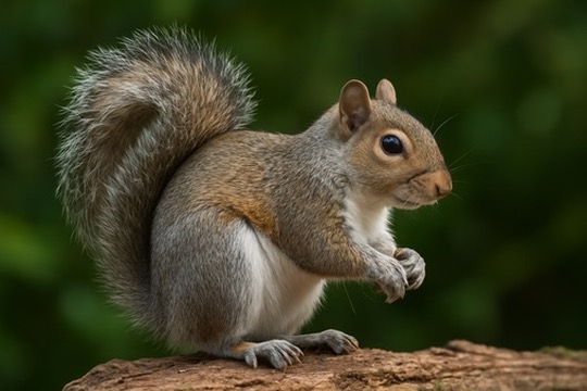 Squirrel infestation example